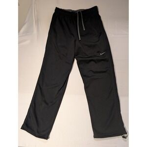 Nike Therma Fit Men's Large Black Jogger Sweatpants Drawstring Athletic